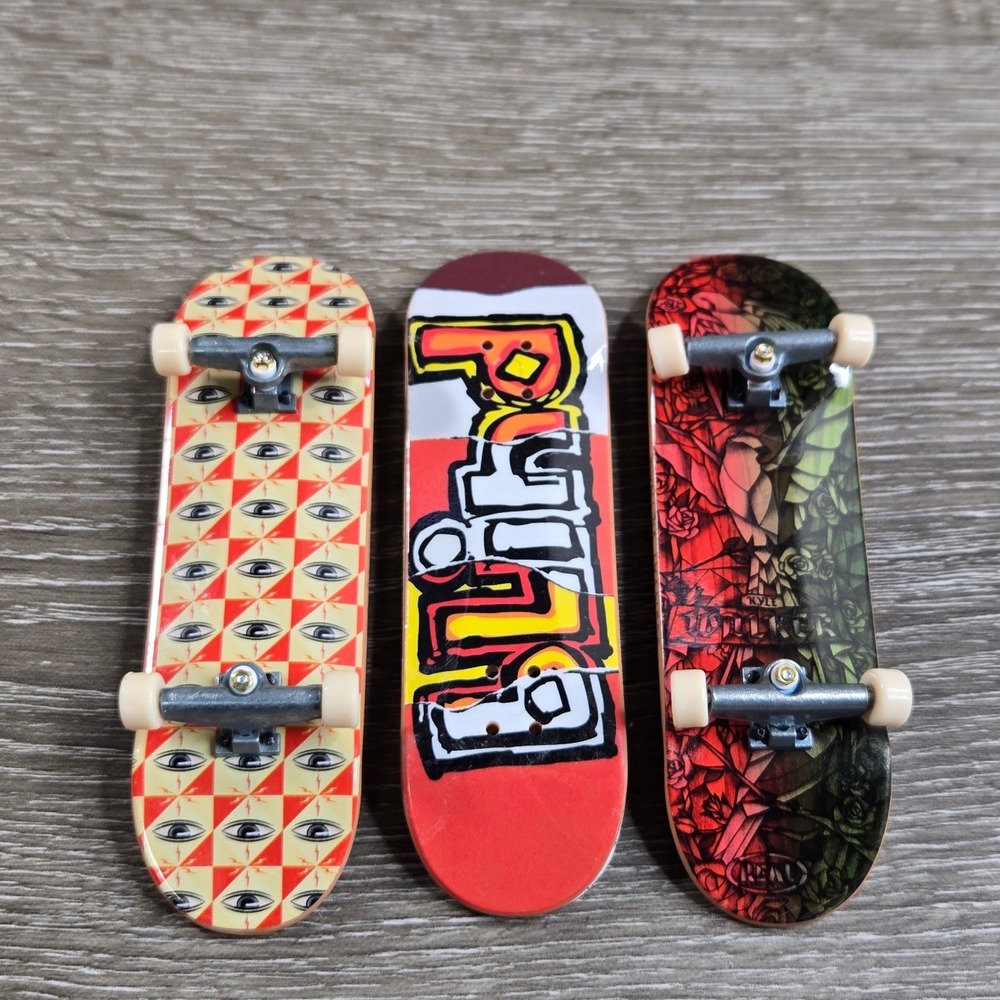 Tech Deck Fingerboard Unisex OS Multicolor Blind Real Lot of 3 Mixed